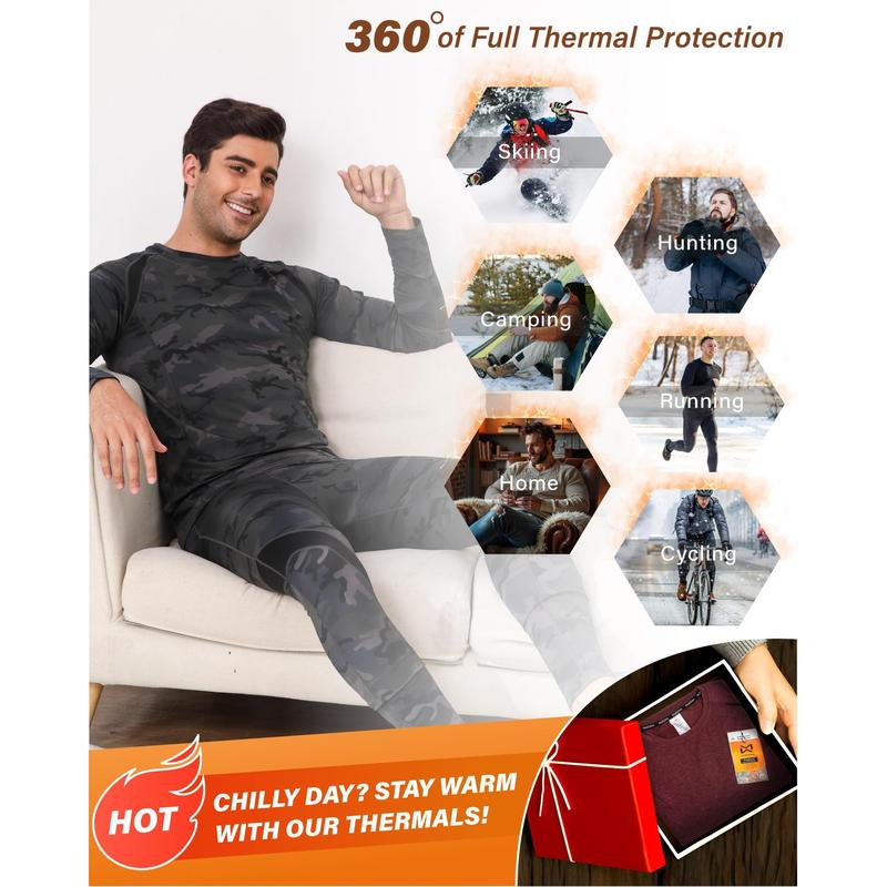 Mirisse™ Men’s Fleece-Lined Thermal Set