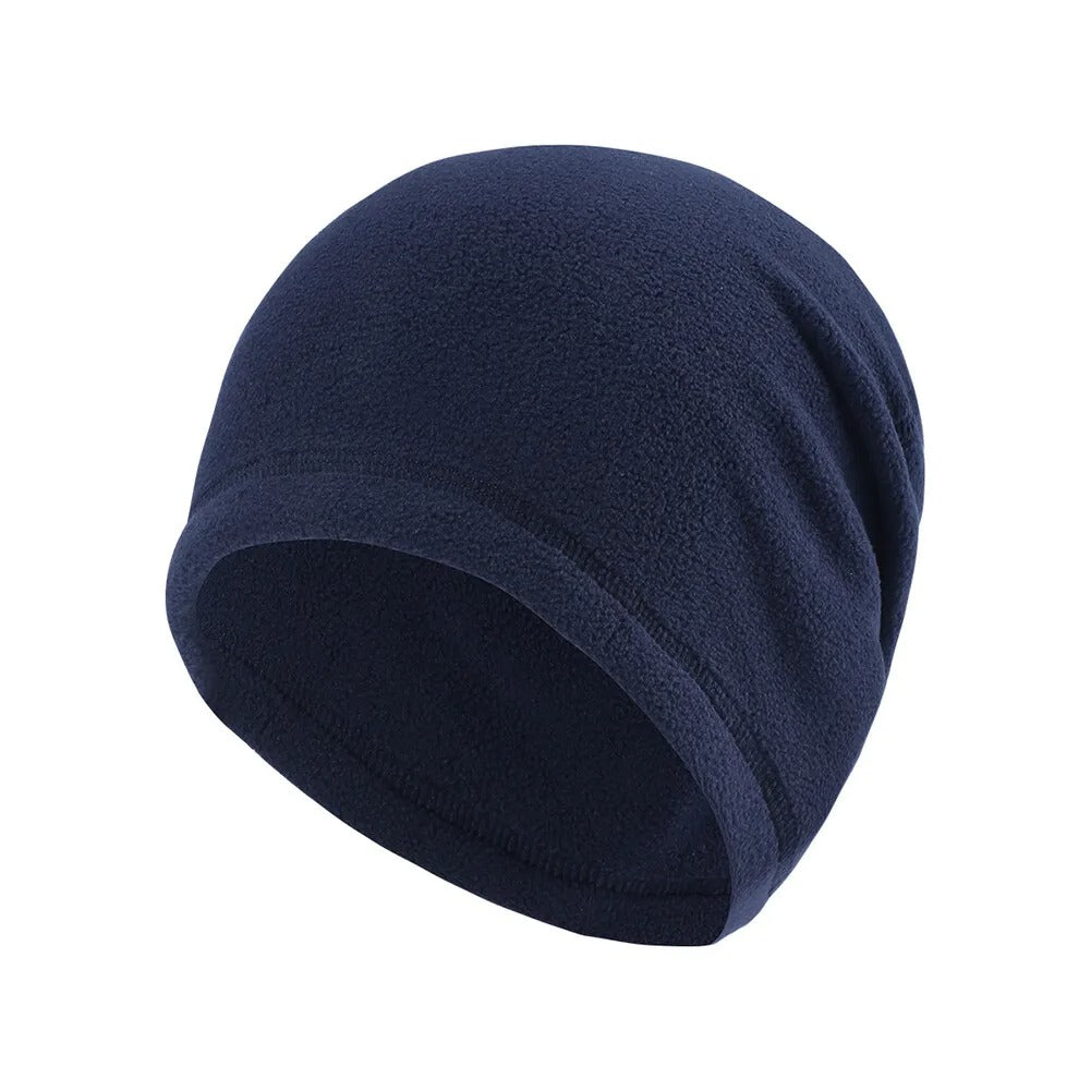 Fleece-lined beanie